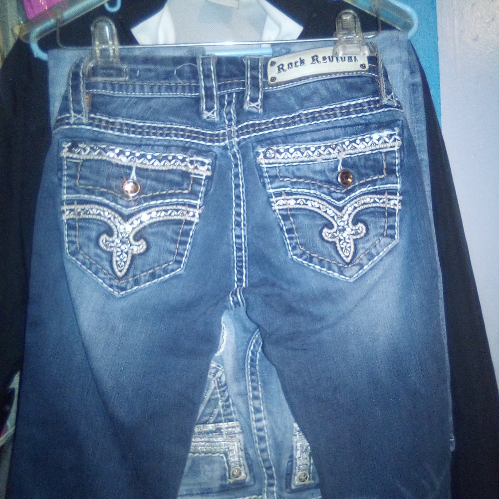 Rock revival jeans
